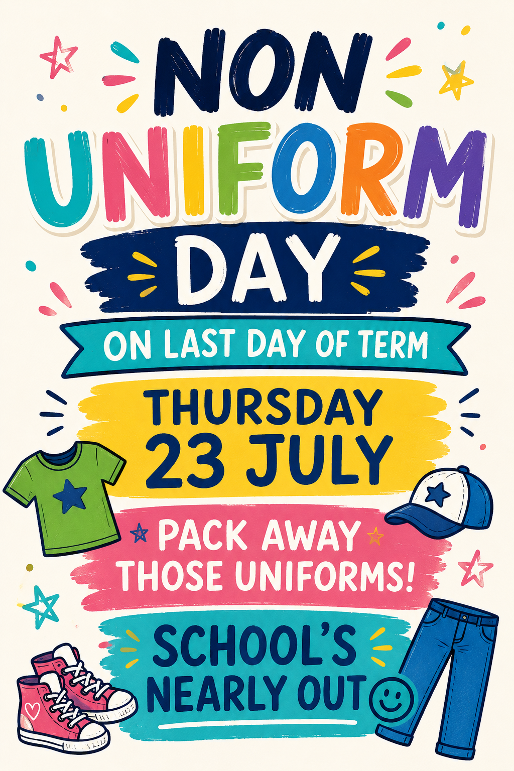 Non Uniform Day 23 July 2026